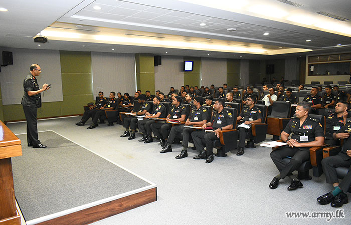 Directorate of Plans Conducts Workshop for its Officers