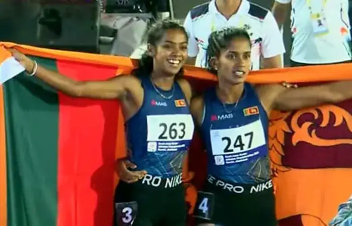 Sri Lanka Army Athletes Shine at 4th South Asian Senior Athletics Cham