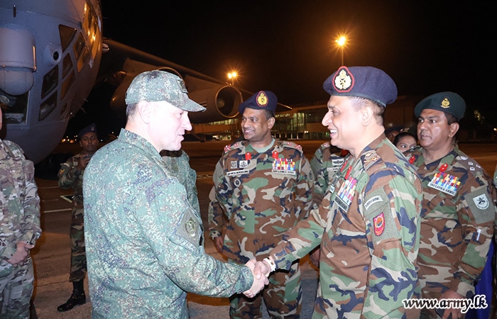 Russian–Sri Lankan Joint Military Exercise “Wolverine Path 2025” Commences