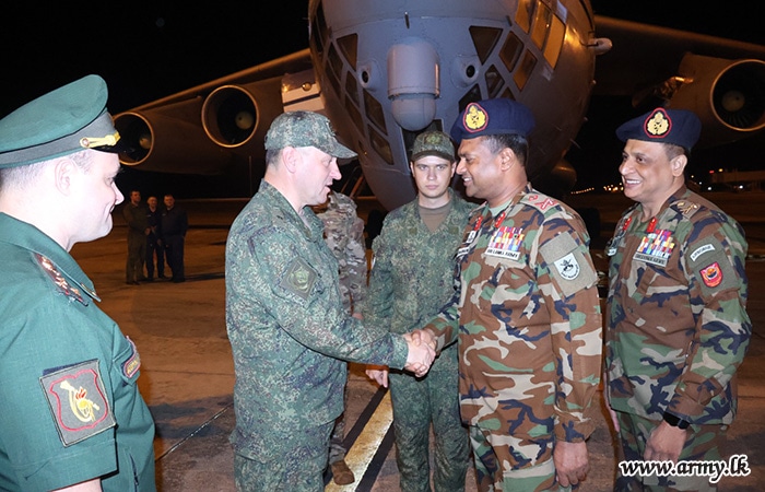 Russian–Sri Lankan Joint Military Exercise “Wolverine Path 2025” Commences