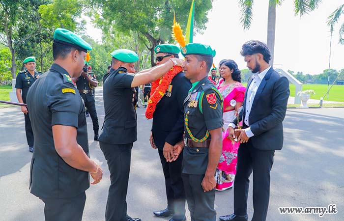 GR Felicitates Visually Impaired Veteran for Setting New Serandib Worl