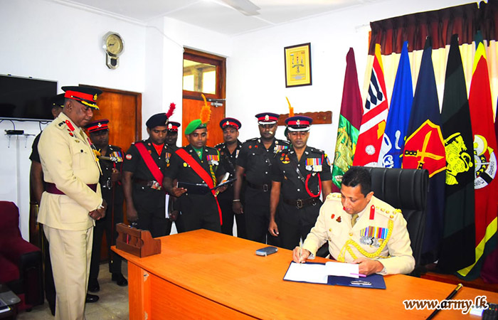 ITC Commandant Assumes Duties