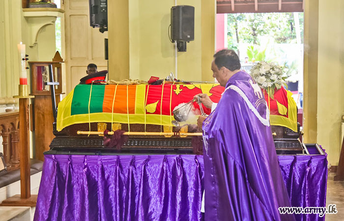 Military Funeral Held for Late Brigadier D.C.J.W. Jayasekara (Retd)