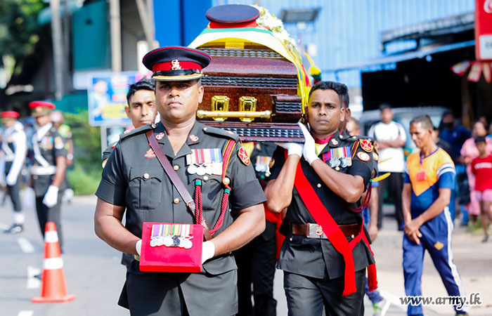 Military Funeral Held for Late Brigadier D.C.J.W. Jayasekara (Retd)