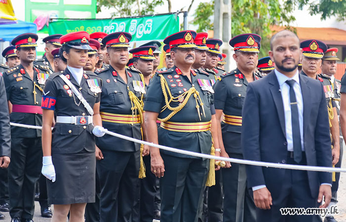 Military Funeral Held for Late Brigadier D.C.J.W. Jayasekara (Retd)