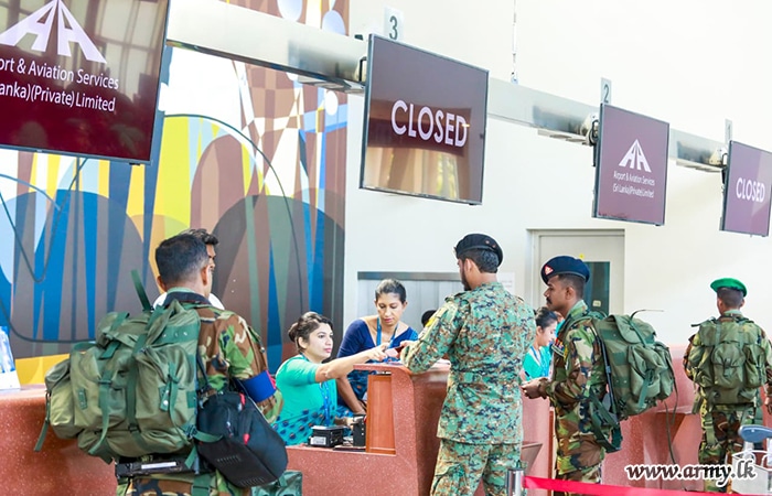 Sri Lanka Army Troops Depart for "Exercise Mithra Shakti – 11th Edition" in India
