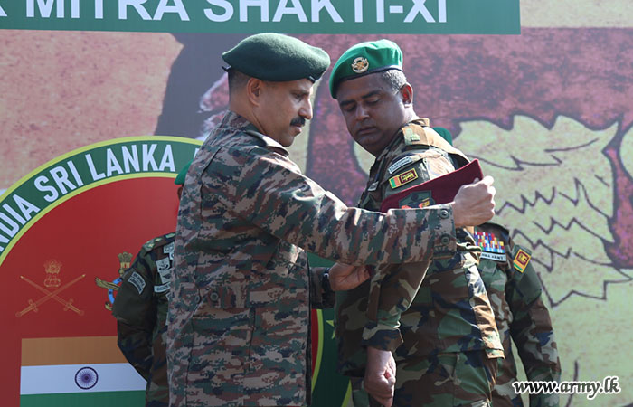 Opening Ceremony of Exercise Mithra Shakthi 2025 Held in Belagavi, India