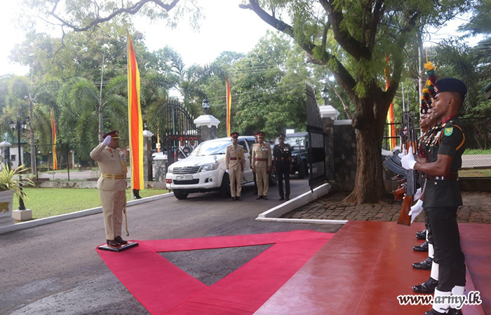Newly Appointed GOC of 21 Infantry Division Assumes Duties