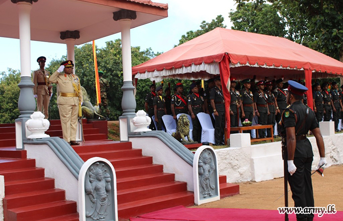Newly Appointed GOC of 21 Infantry Division Assumes Duties