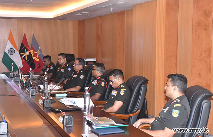 11th Army-to-Army Staff Talks (AAST) between the Indian Army and the Sri Lanka Army