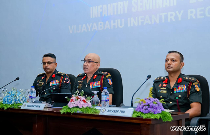 Vijayabahu Infantry Seminar 2025 Held at VIR Headquarters