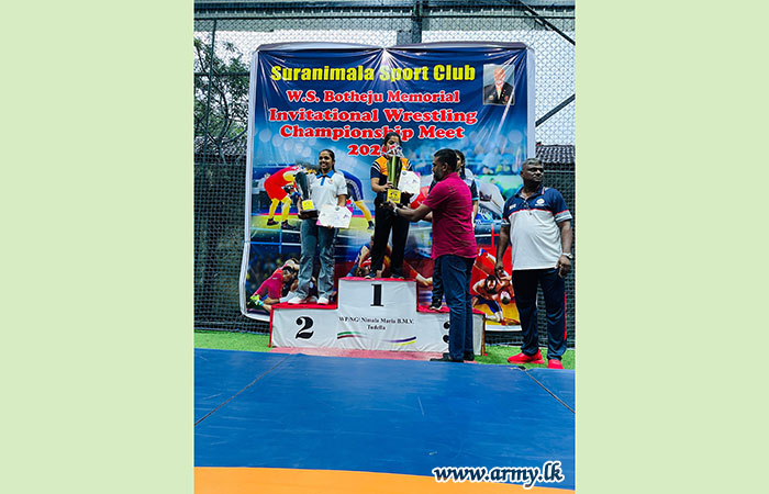 Sri Lanka Army Wrestlers Dominate W.S. Botheju Memorial Wrestling Championship 2025