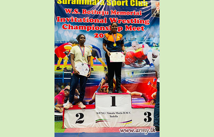 Sri Lanka Army Wrestlers Dominate W.S. Botheju Memorial Wrestling Championship 2025