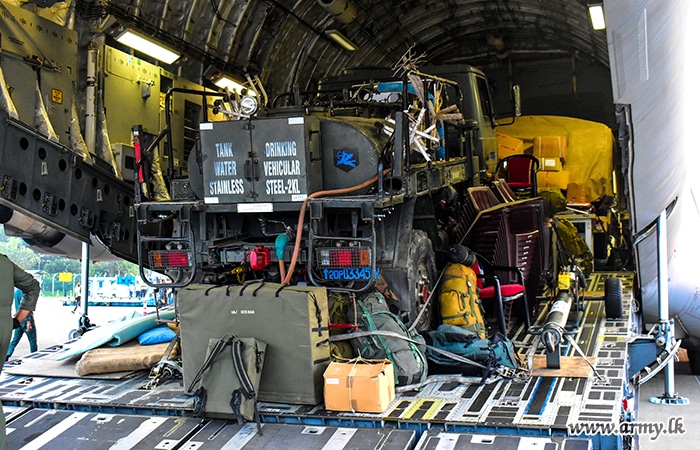 Indian Army Medical Contingent Arrives in Sri Lanka to Support Adverse Weather Relief Efforts