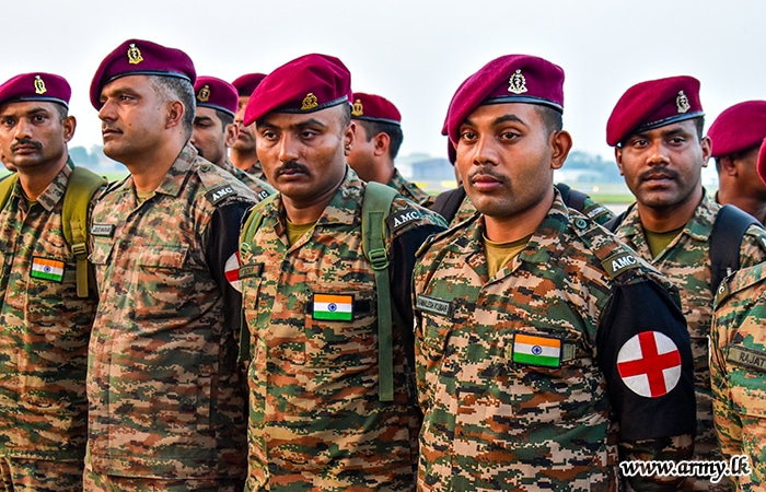 Indian Army Medical Contingent Arrives in Sri Lanka to Support Adverse Weather Relief Efforts