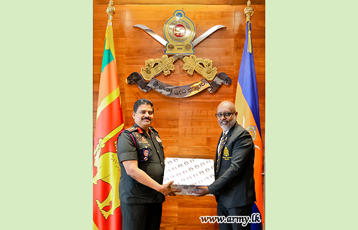 Rahula College, Matara Donates Rs. 25 Million Worth of Relief Items to Support Army Efforts