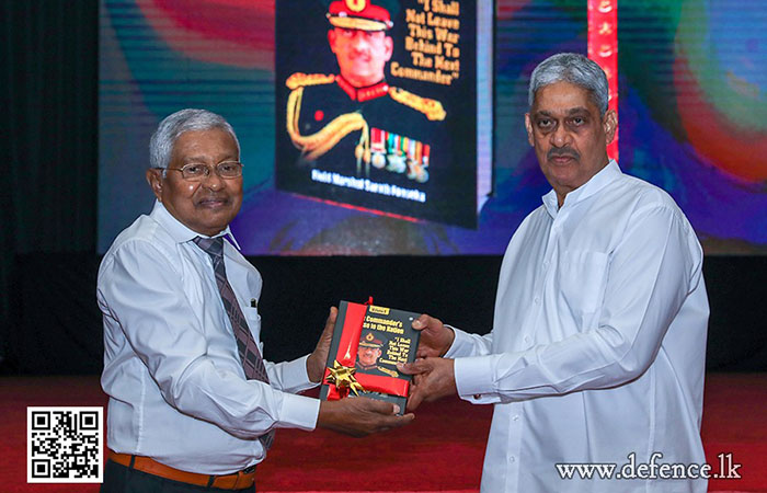 Book Authored by Field Marshal Sarath Fonseka Launched