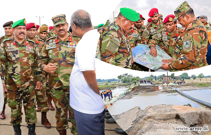 Commander of the Army Inspects Ongoing Nation Building Activities Assi