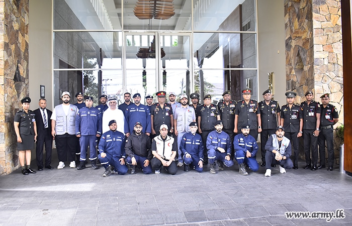 UAE Disaster Rescue Team Commended for Humanitarian Service in Sri Lan