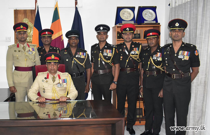 යුද්ධ හමුදා භඨකාර්ය සම්පාදන පුහුණු පාසලේ නව සේනාවිධායක සිය ධූරයේ රාජකාරි අරඹයි