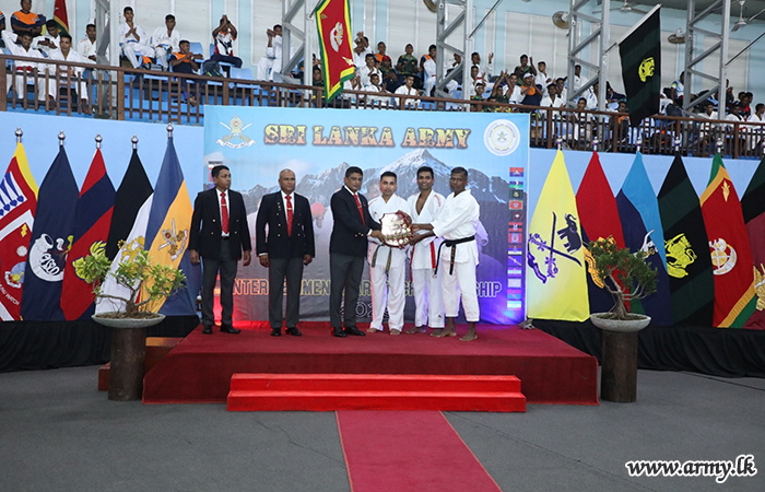 අන්තර් රෙජිමේන්තු කරාතේ ශූරතාවලිය - 2025 සාර්ථකව අවසන්