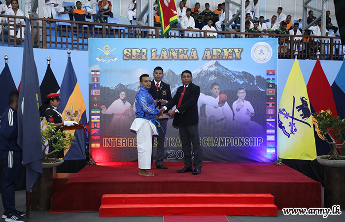 අන්තර් රෙජිමේන්තු කරාතේ ශූරතාවලිය - 2025 සාර්ථකව අවසන්