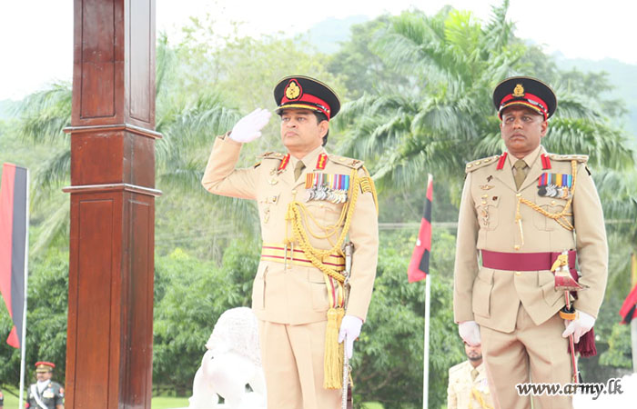 New Colonel of the Regiment of SF Takes Over Duties