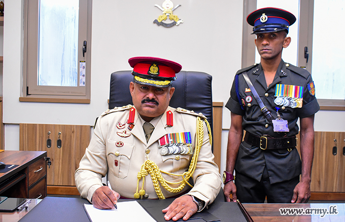 New Director Veterans’ Affairs and Rehabilitation of the Sri Lanka Army Assumes Duties
