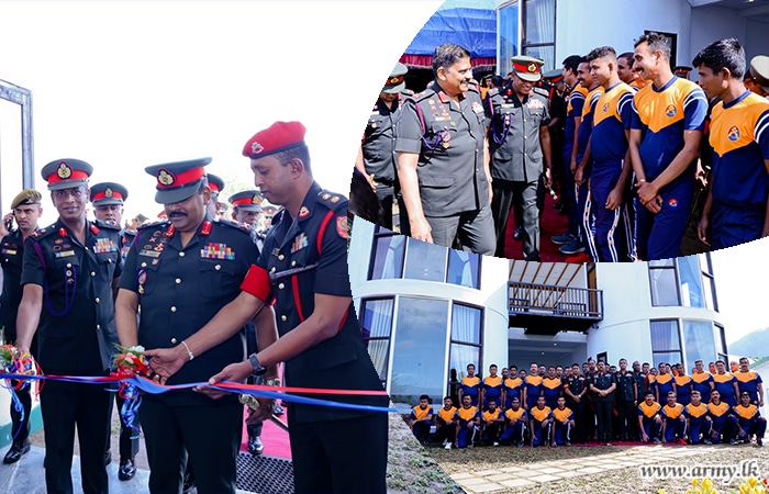 Commander of the Army Opens New All Ranks Holiday Bungalow at Diyathal