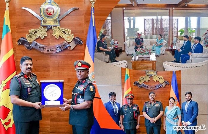 The Commander of the Army Commends Notable Service of Retiring Major G