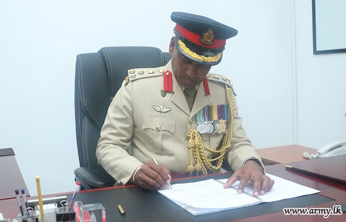 New Director Army Bands & Performing Arts of the Sri Lanka Army Assume
