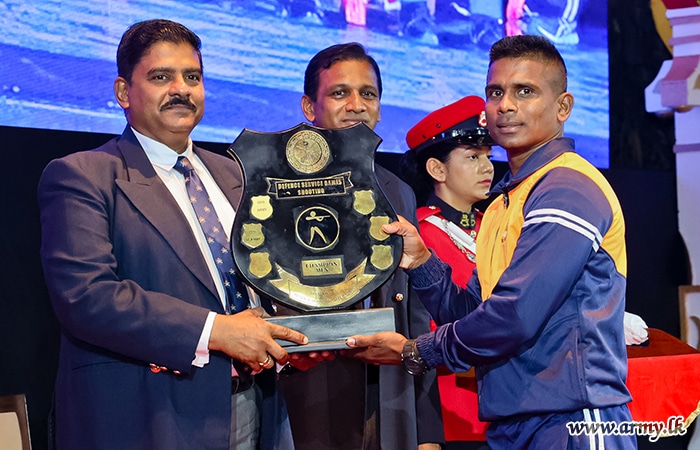 13 வது பாதுகாப்பு சேவைகள் விளையாட்டுப் போட்டியில் இலங்கை இராணுவம் சாம்