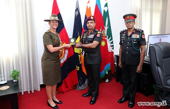 Defence Adviser to the Australian High Commission in Sri Lanka Visits 