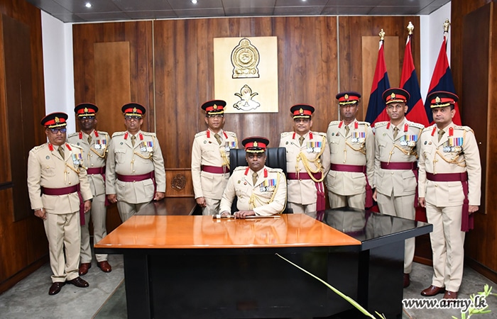 ඉංජිනේරු සේවා බලකායේ 17 වන කර්නල් සේනාවිධායක සිය ධූරයේ රාජකාරි අරඹයි