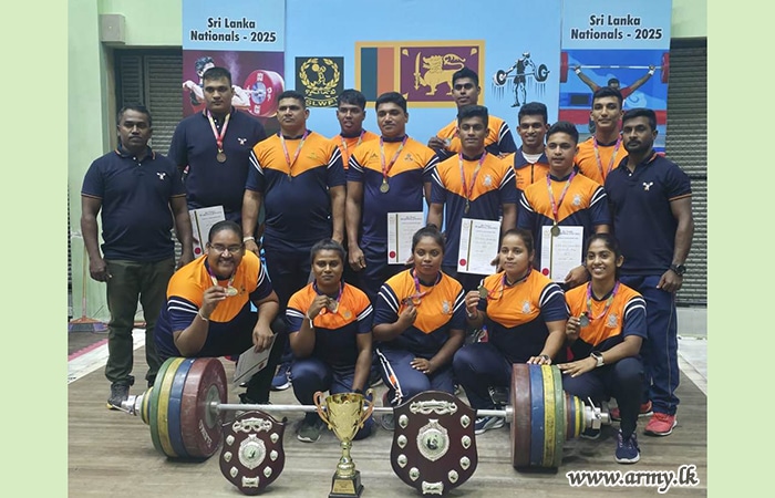 ජාතික බර ඉසිලීමේ ශූරතාවලිය - 2025 සාර්ථකව අවසන්