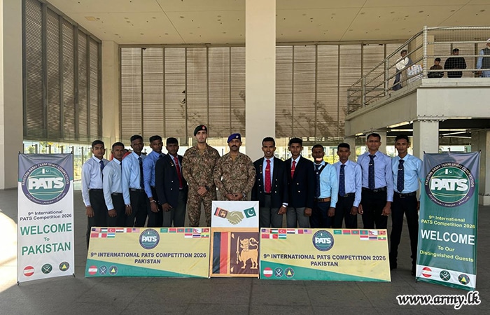 Sri Lankan Army Clinches Gold Medal at 9th Pakistan Army Team Spirit Competition 2026