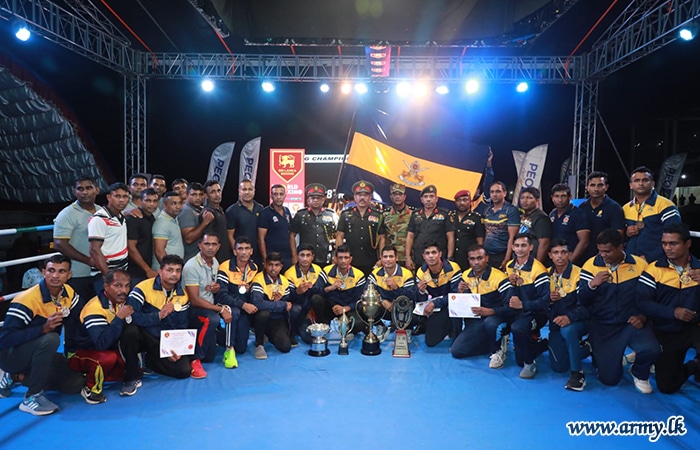 ජාතික ශූරතා මුෂ්ටි ප්‍රහාර ශූරතාවලිය 2025 හි ජයග්‍රහණය යුද්ධ හමුදාවට