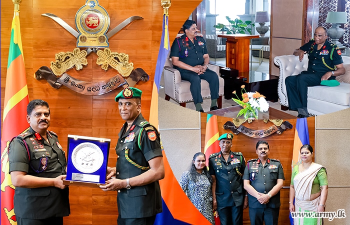 විශ්‍රාම දිවියට එළඹෙන ජ්‍යෙෂ්ඨ නිලධාරිගේ සේවය යුද්ධ හමුදාධිපතිතුමන්ගේ 