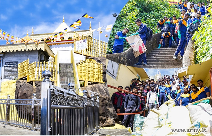 ‘සමනොල සිරි හරිත වන්දනා’ වැඩසටහනට යුද්ධ හමුදා භටපිරිස් සහාය