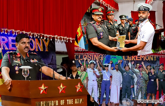 ඒකාබද්ධ සේවා භාෂා පුහුණු ආයතනයේ සහතිකපත් ප්‍රදානෝත්සවයට යුද්ධ හමුදාධිප
