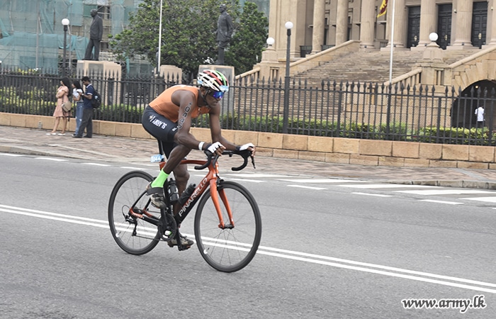 Ironman 70.3 Colombo - 2026 තරඟයේදී යුද්ධ හමුදා තුන්ප්‍රයාම කණ්ඩායම දක