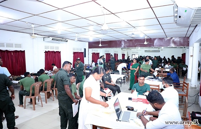 வடக்கு சுகாதாரத்திற்கு ஆதரவளிக்கும் வகையில், யாழ். பாதுகாப்பு படை தலைம