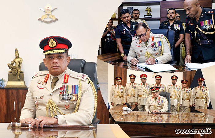 ශ්‍රී ලංකා යුද්ධ හමුදාවේ 68 වන මාණ්ඩලික ප්‍රධාන ධූරයේ රාජකාරී අරඹයි