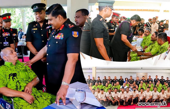 අලුත් අවුරුද්ද වෙනුවෙන් යුද්ධ හමුදාධිපතිතුමන් මිහිඳු සෙත් මැදුර සහ අභි