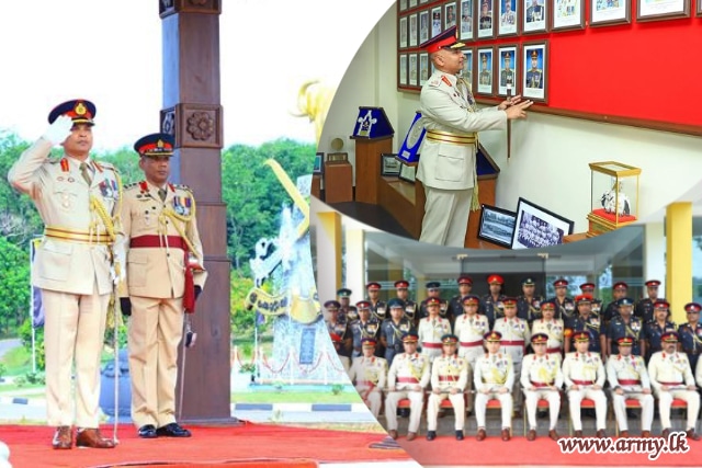 ධූරයෙන් නික්ම යන යුද්ධ හමුදා ස්වේච්ඡා බලසේනාවේ සේනාවිධායක වෙත එම බලසේන