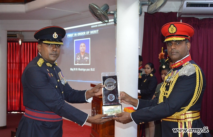 Army War College Holds Graduation Ceremony for the First Trimester 202