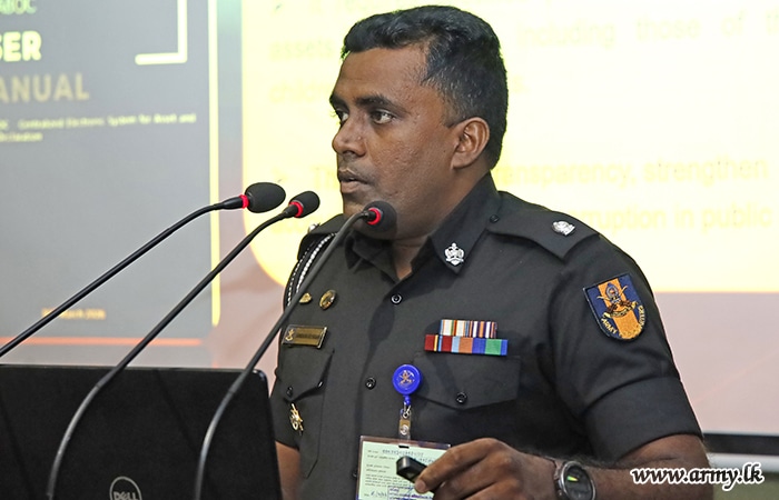 Army Conducts Awareness Workshop on Electronic Asset Declaration Syste