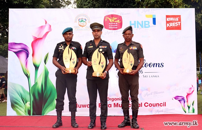 2026 வசந்தகால மலர்க் கண்காட்சி போட்டியில் இராணுவத்தினர் திறமைகள் வெளிப