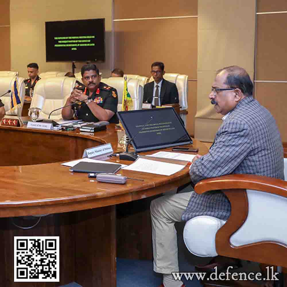 දිට්වා’ සුළි කුණාටුවෙන් පීඩාවට පත් ජනතාව සඳහා අන්තර් නිවාස ඉදිකිරීමේ සම්බන්ධීකරණ රැස්වීම නියෝජ්‍ය අමාත්‍යවරයාගේ ප්‍රධානත්වයෙන් පැවැත්විය
