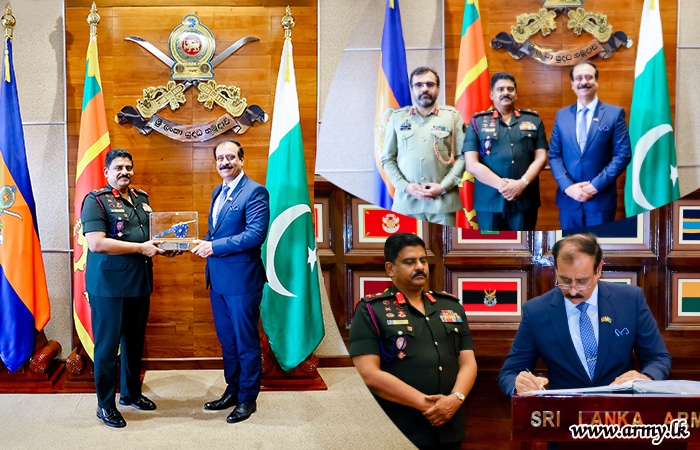 පාකිස්ථාන මහ කොමසාරිස්තුමන් යුද්ධ හමුදාධිපතිතුමන් හමුවෙයි